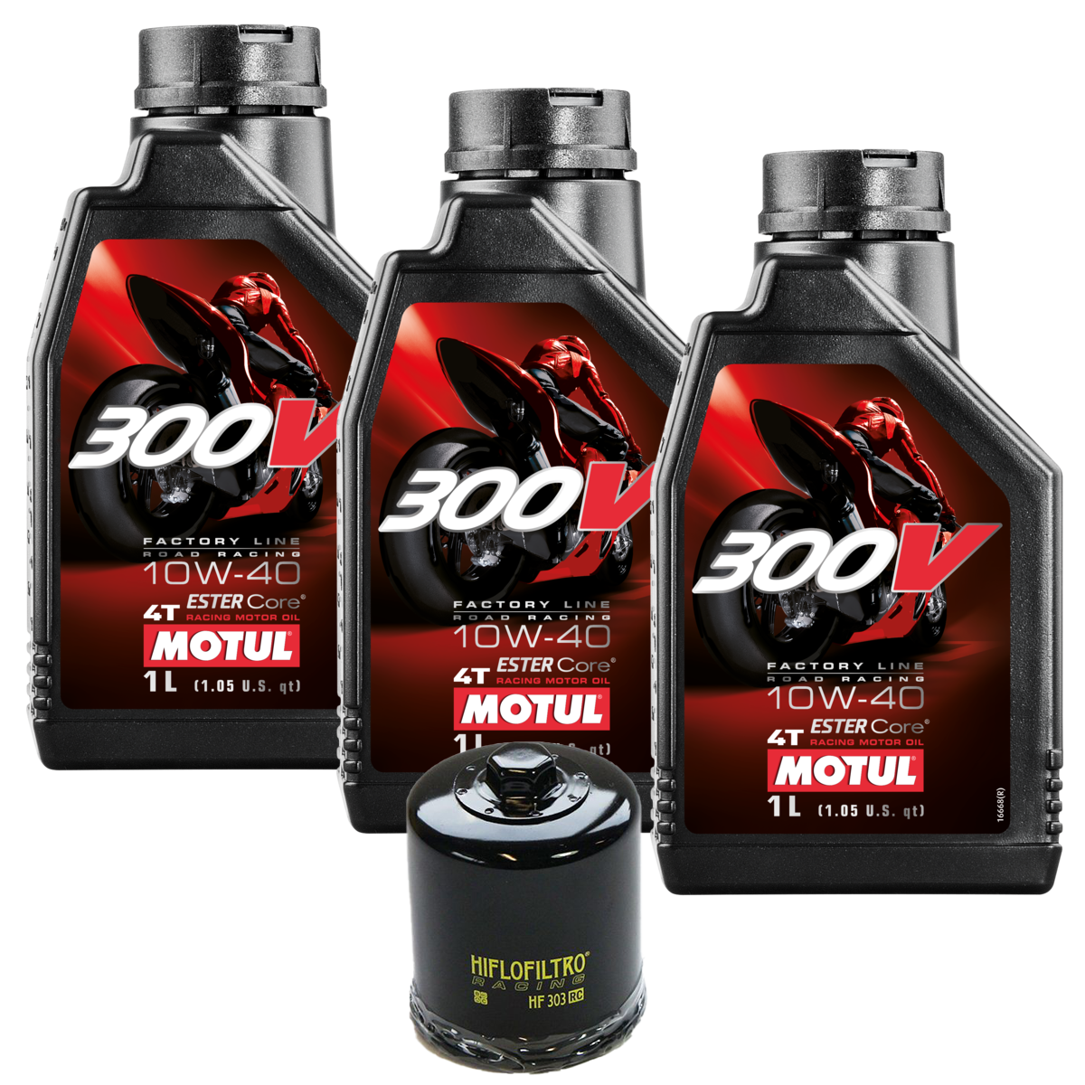 Motul 300V Racing Ölwechsel Kit