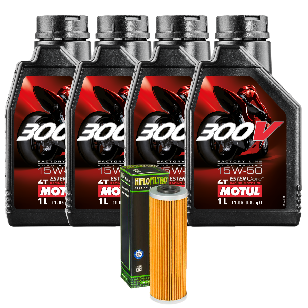Motul 300V Racing Ölwechsel Kit