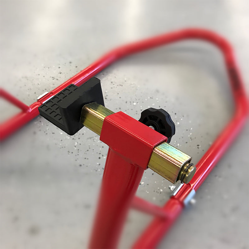 MONTAGESTÄNDER TRACK, HINTEN MIT GUMMIAUFLAGEN