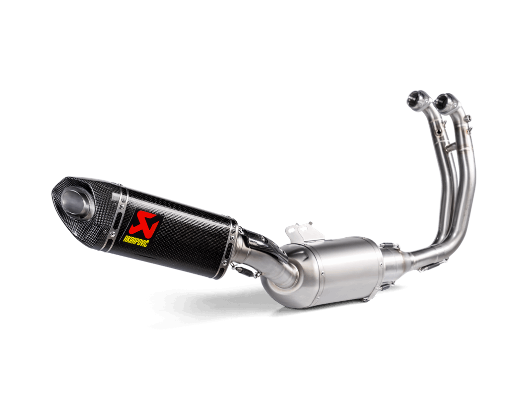AKRAPOVIC RACING LINE (CARBON) AUSPUFFANLAGE FÜR APRILIA RS660 2021- , TUONO 660 2021- MIT STRASSENZULASSUNG