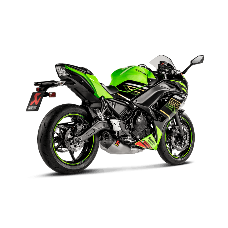 AKRAPOVIC RACING LINE (TITANIUM) AUSPUFFANLAGE FÜR KAWASAKI NINJA 650 / Z650 2017-2021, VERSYS 650 2015-2020