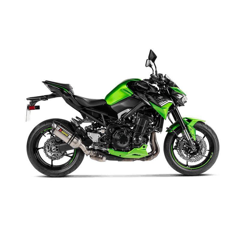 AKRAPOVIC SLIP-ON LINE (TITANIUM) AUSPUFF FÜR KAWASAKI Z900 2020-