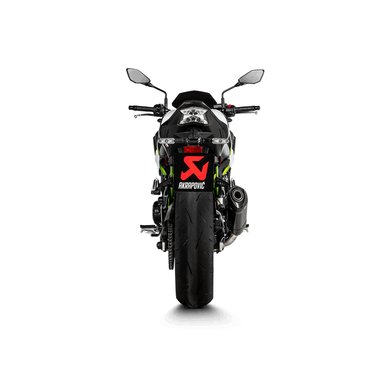AKRAPOVIC SLIP-ON LINE (CARBON) AUSPUFF FÜR KAWASAKI Z900 A2 MODELLJAHR 2018-2021