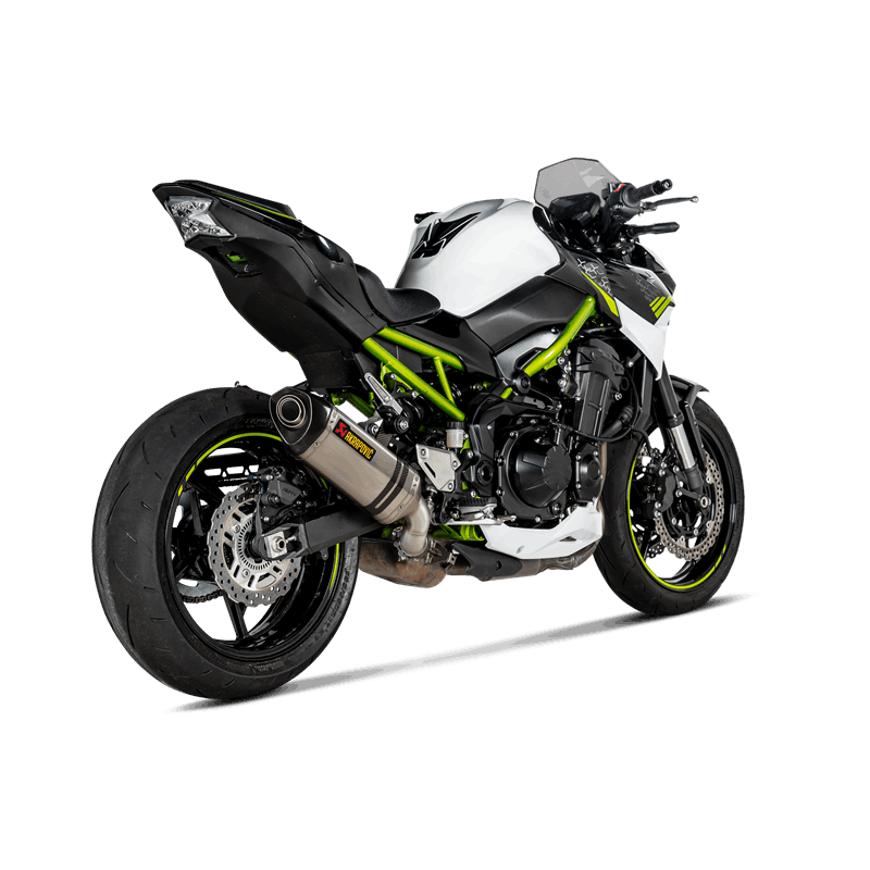 AKRAPOVIC SLIP-ON LINE (TITANIUM) AUSPUFF FÜR KAWASAKI Z900 AB MODELLJAHR 2017-2021