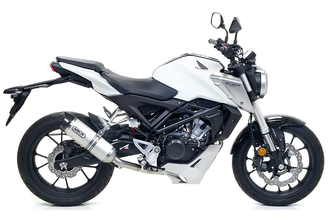 WYDECH ARROW THUNDER DO HONDY CB125R 2018-, ALUMINIUM (TYLKO Z KOLEKTOREM ARROW)