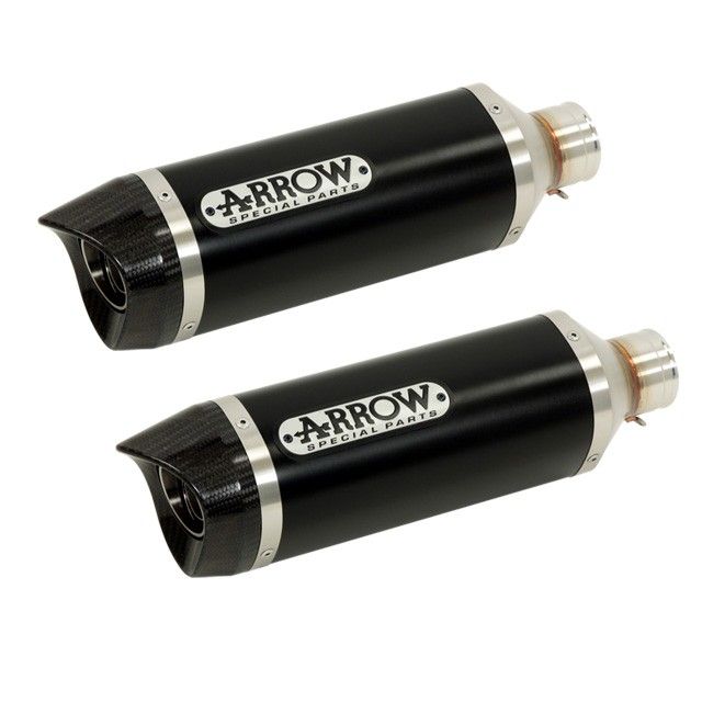 ARROW EXHAUST DARK THUNDER DO KAWASAKI Z1000 2010-, ALUMINIUM BLACK