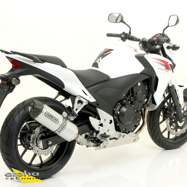 ARROW EXHAUST RACE TECH DLA HONDA CB500F / CBR500R / CB500X 2013- ALUMINIUM