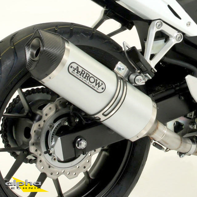 ARROW EXHAUST RACE TECH DLA HONDA CB500F / CBR500R / CB500X 2013- ALUMINIUM