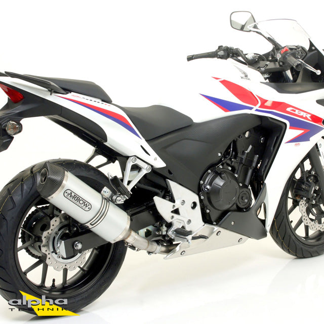 ARROW EXHAUST RACE TECH DLA HONDA CB500F / CBR500R / CB500X 2013- ALUMINIUM