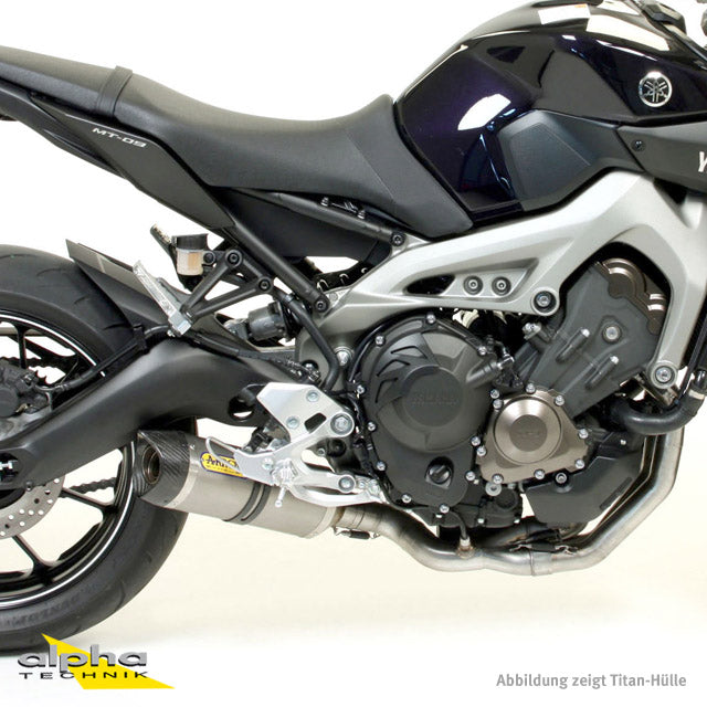 WYDECH ARROW THUNDER DO YAMAHA MT09 / TRACER 900 2013-, CARBON (TYLKO Z KOLEKTOREM ARROW)
