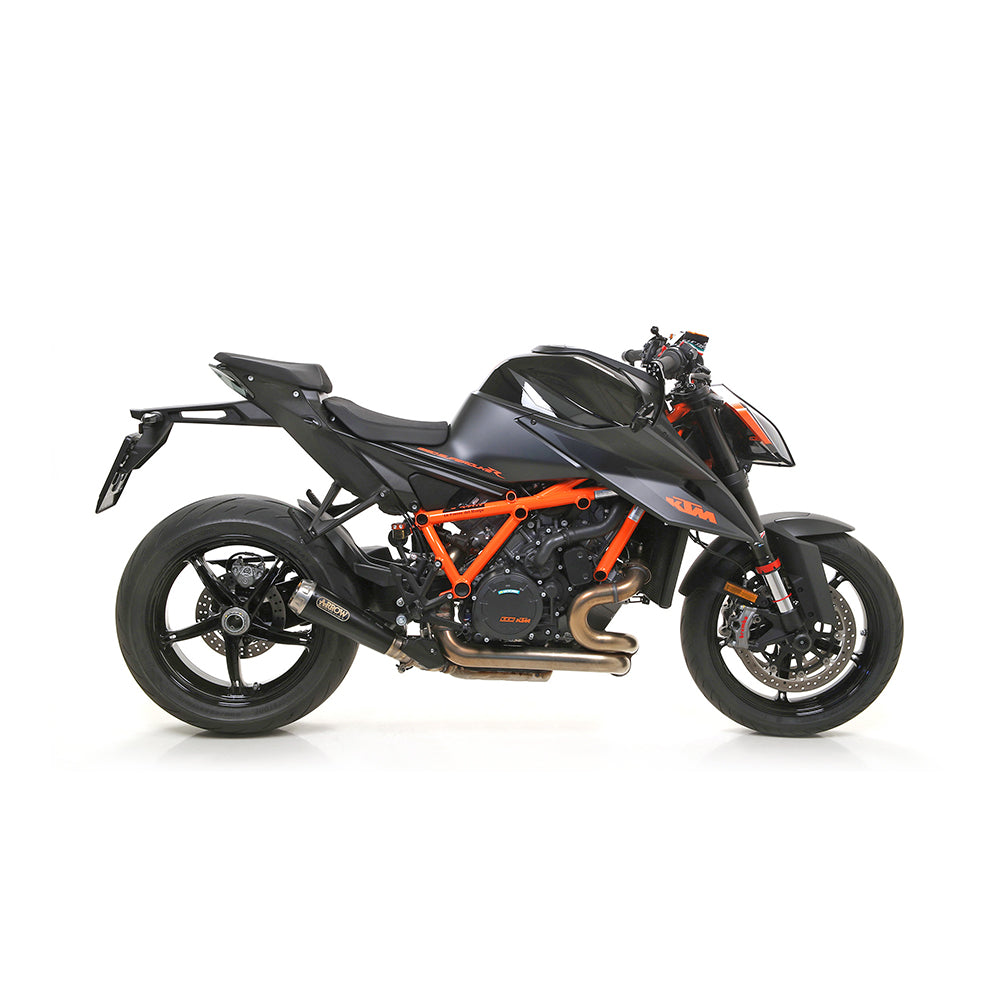WYDECH ARROW DARK PRO-RACE DO KTM 1290 SUPER DUKE R 2020-, STAL NIERDZEWNA CZARNA