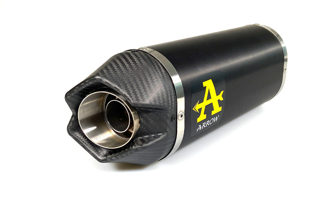 WYDECH ARROW DARK INDY RACE DLA APRILIA RS660 2021-, ALUMINIUM BLACK