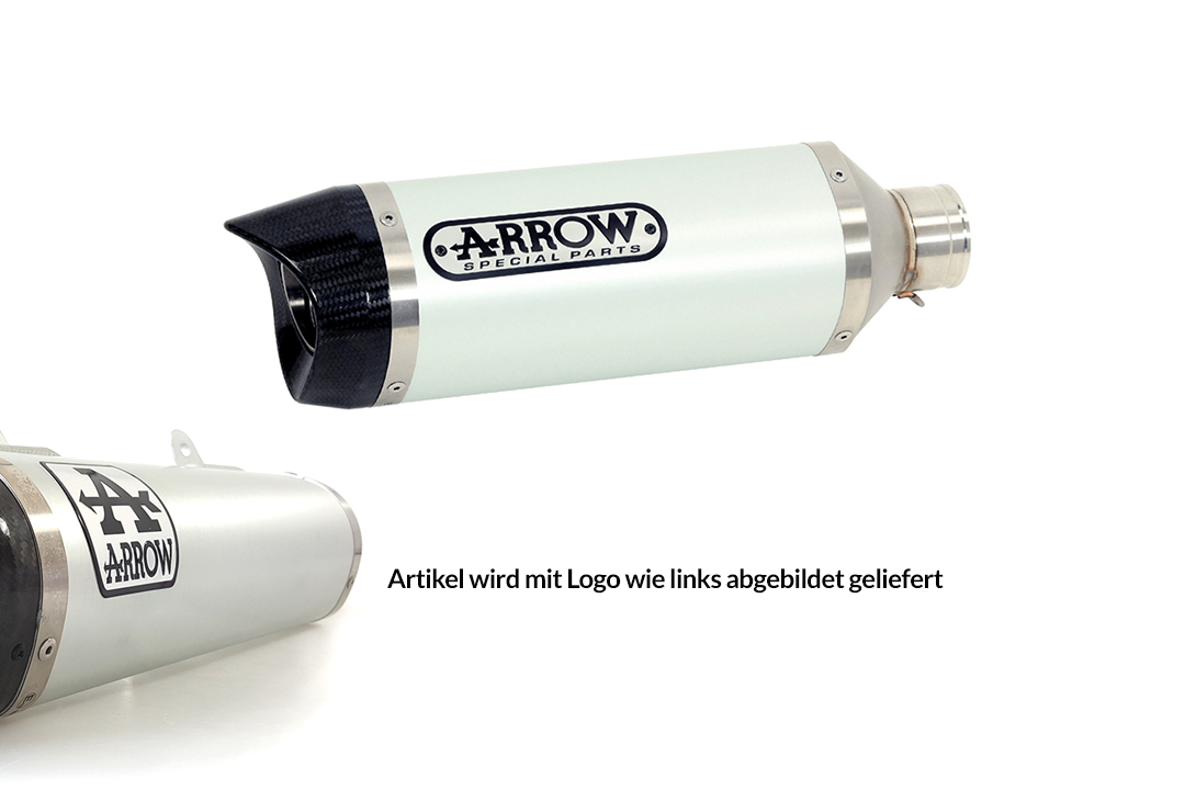 ARROW EXHAUST THUNDER DO YAMAHA MT-07 2021-, ALUMINIUM