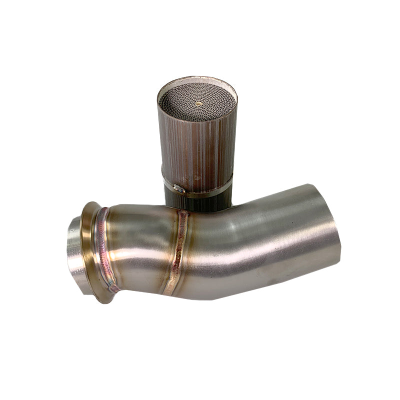 RURA POŚREDNIA ARROW Z KATEM WYKONANA ZE STALI NIERDZEWNEJ DO KTM 690 SMC R / ENDURO R 2019- I OD 2021-