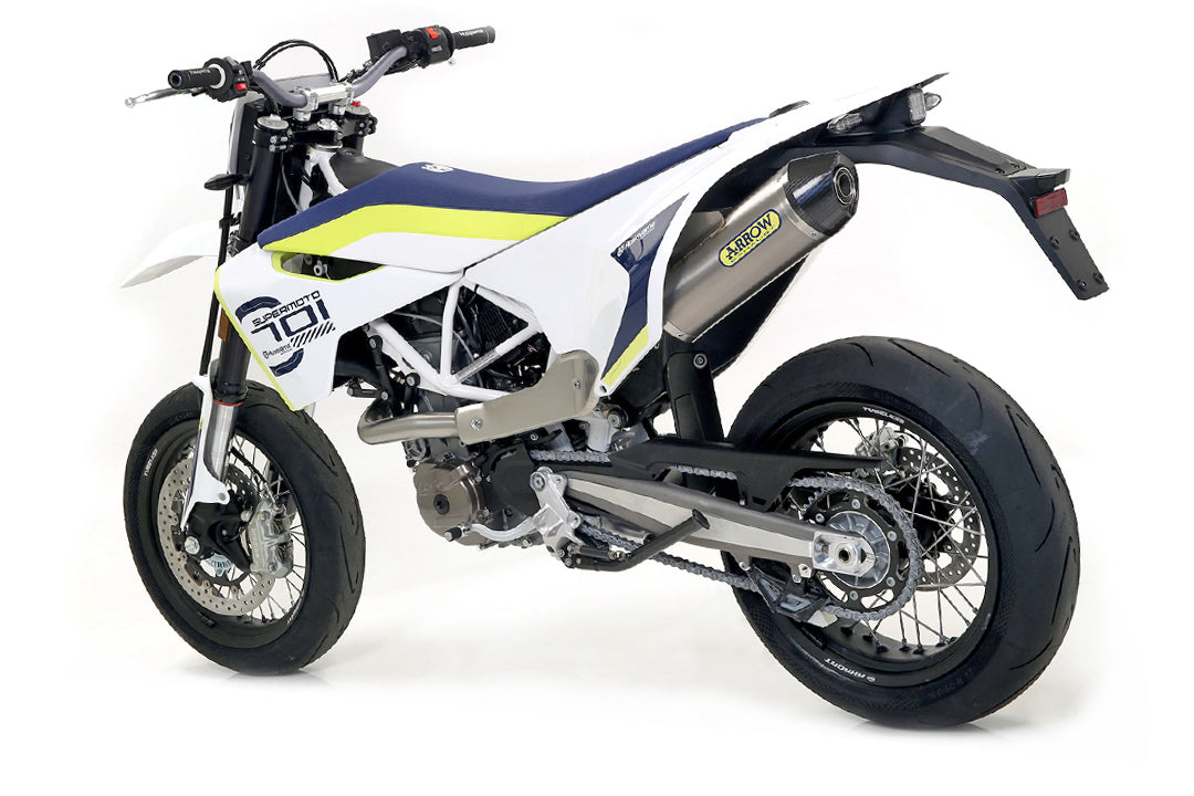 WYDECH ARROW RACE-TECH DO HUSQVARNA 701 ENDURO / SUPERMOTO MODEL ROKU 2017-2021 WYKONANY Z TYTANU