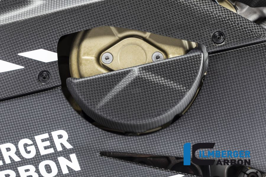 ILMBERGER CARBON LICHTMASCHINENABDECKUNG MATT FÜR DUCATI PANIGALE V4 / V4S UND STREETFIGHTER V4