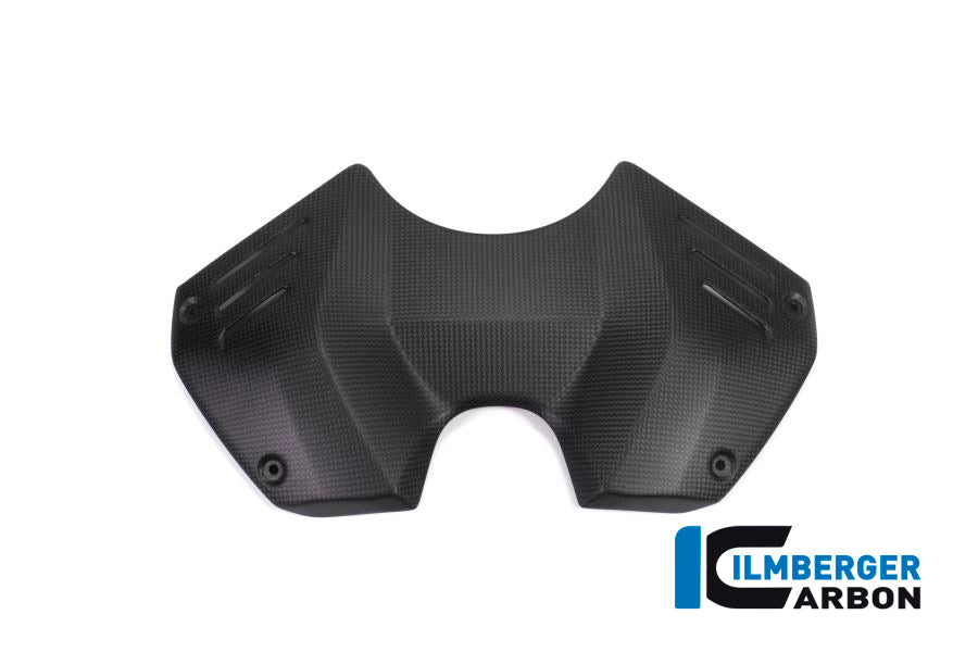 ILMBERGER CARBON ABDECKUNG VORNE AM TANK MATT FÜR DUCATI PANIGALE V4 / V4S AB 2018