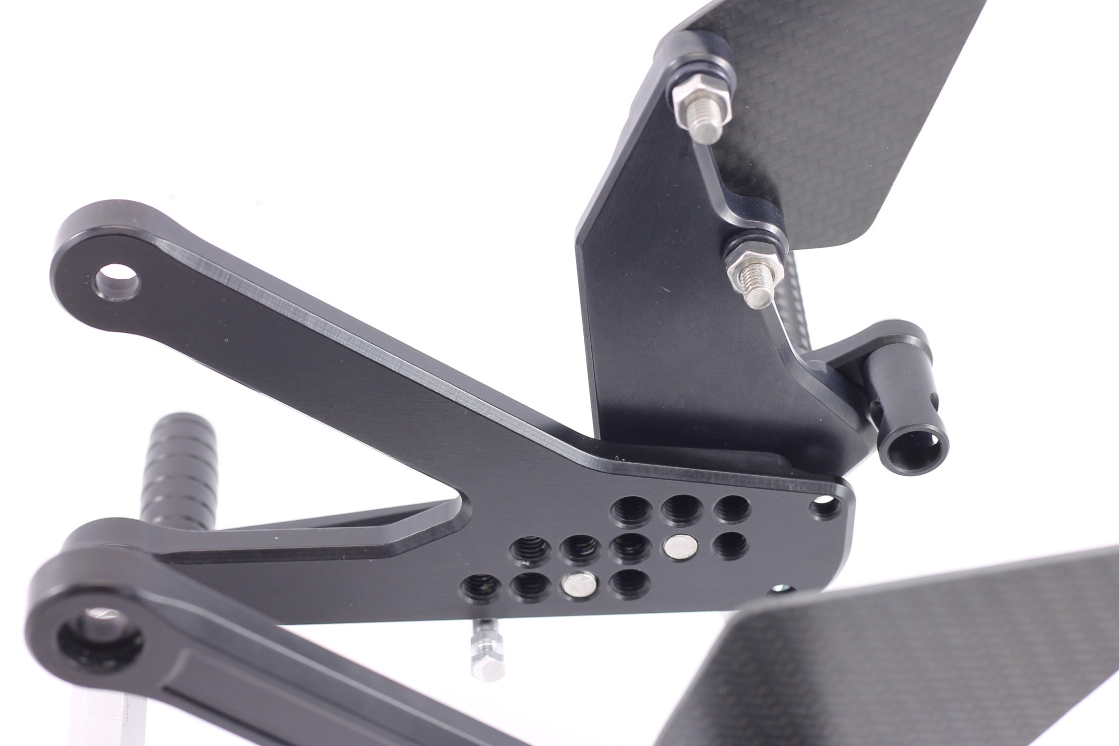 MG Biketec Fußrastenanlage mit ABE für Yamaha YZF-R1 2017 - 2025 RN49, RN65