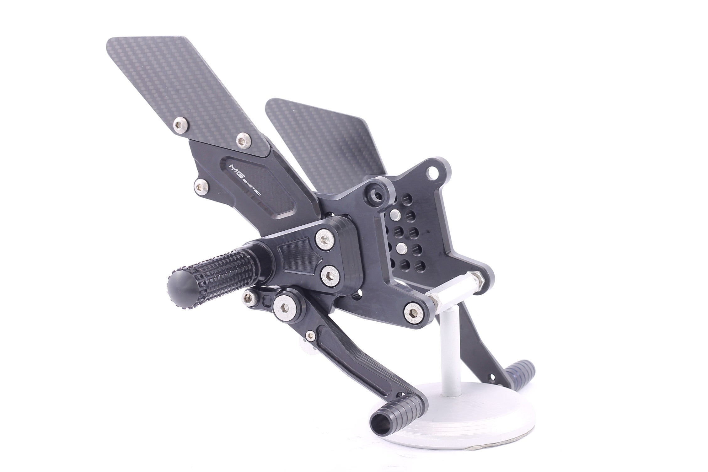 MG Biketec Fußrastenanlage mit ABE, gültig in D - A - CH für KTM 1290 Superduke 2014 - 2016