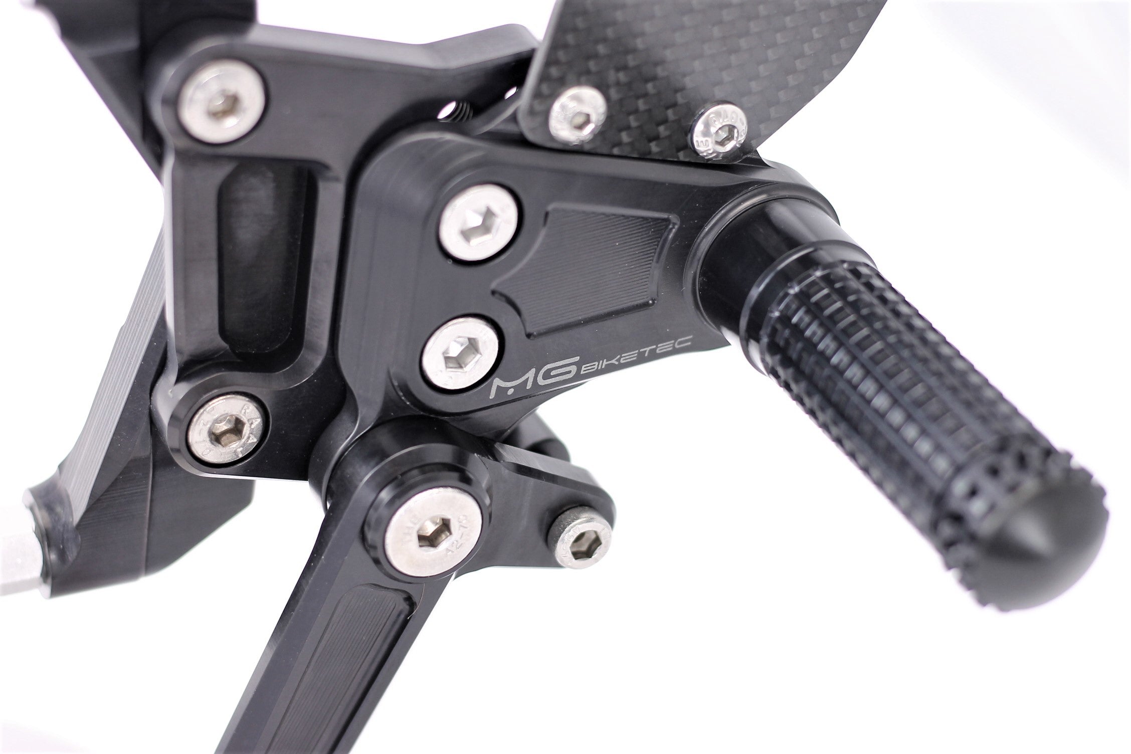 MG Biketec Fußrastenanlage mit ABE für Ducati Panigale 1199 & 1299