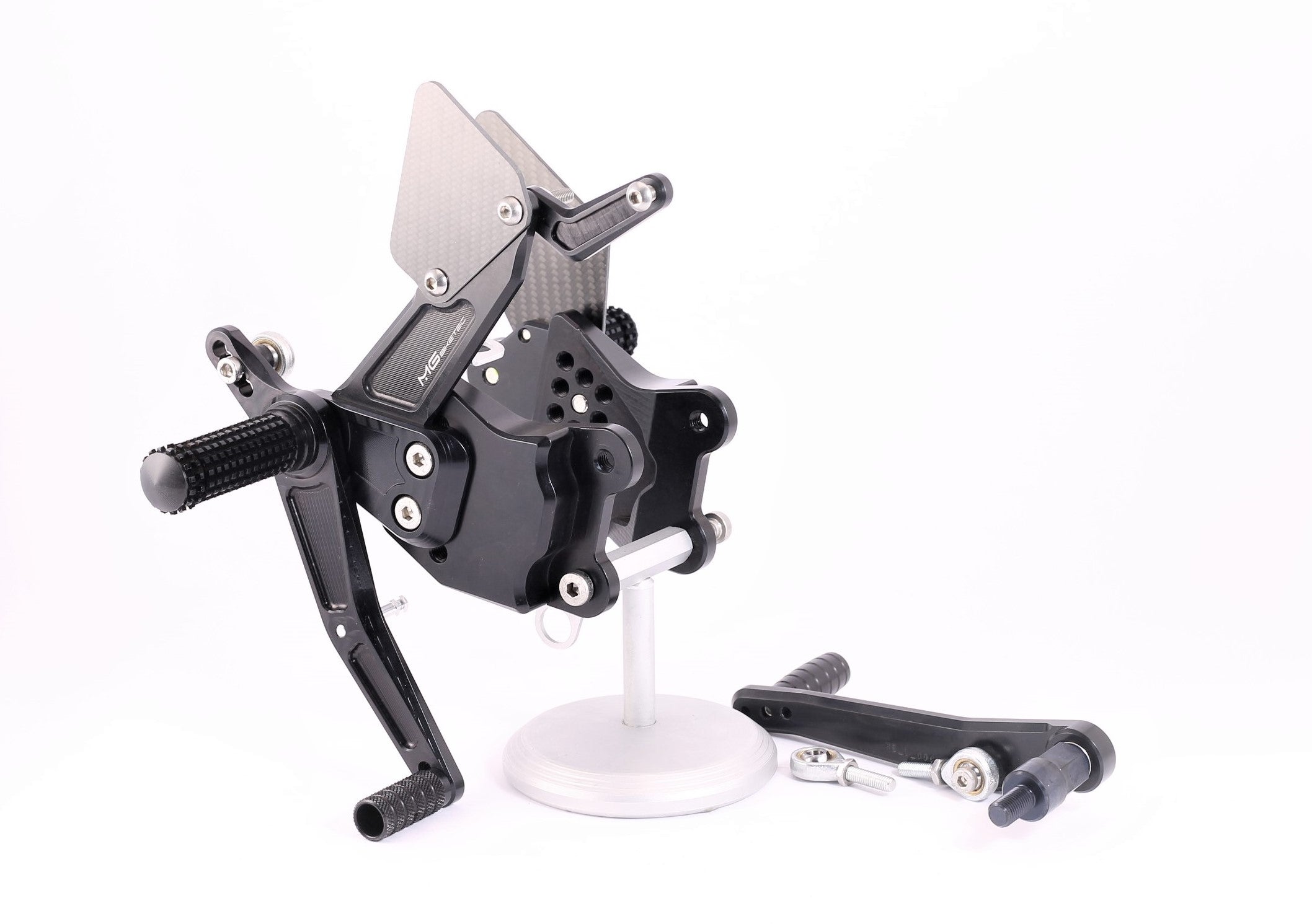 MG Biketec Fußrastenanlage mit ABE für Suzuki GSX-R1000 2009 - 2016