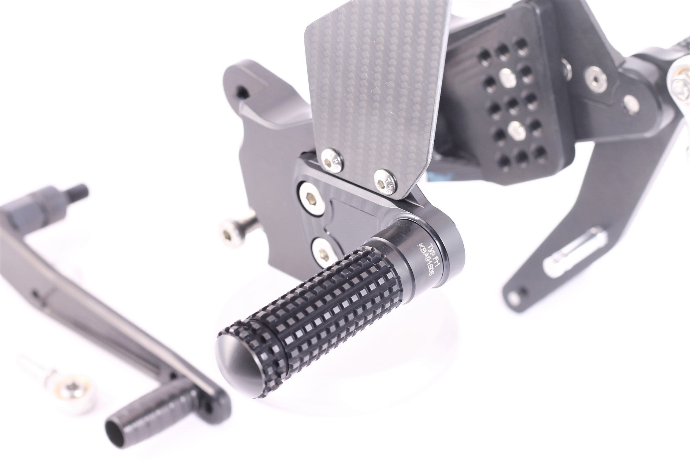 MG Biketec Fußrastenanlage mit ABE für Suzuki GSX-R1000 2009 - 2016