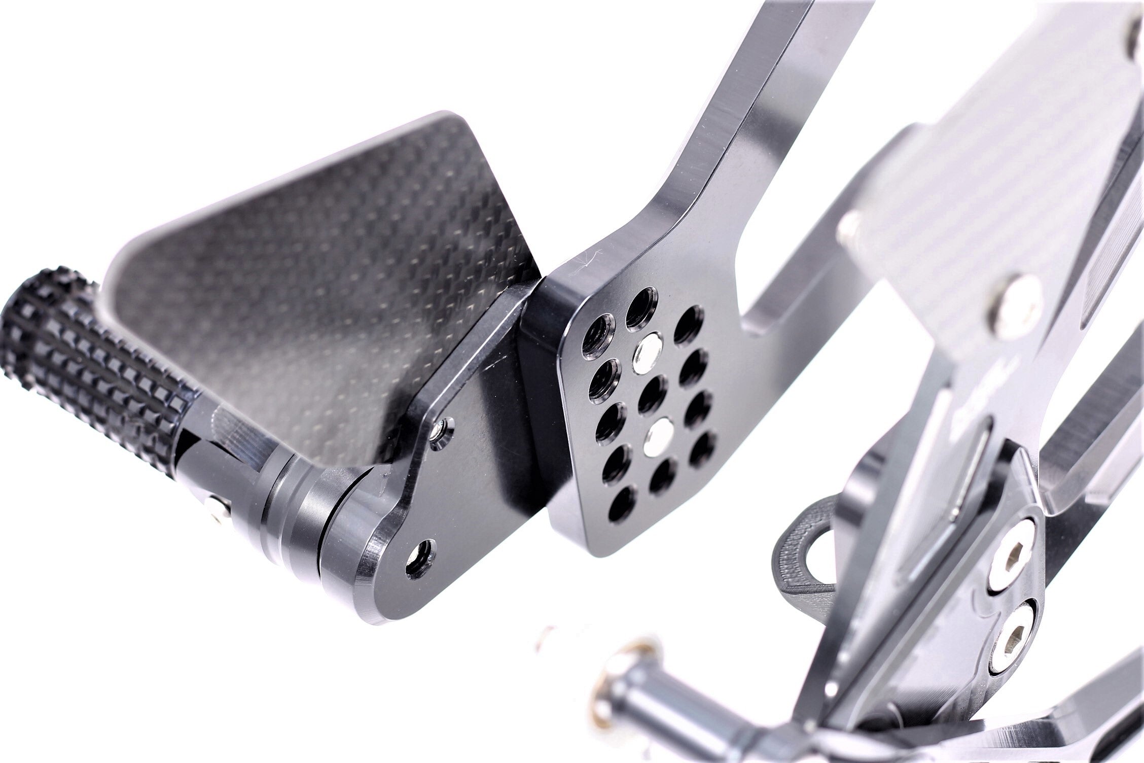 MG Biketec footrest system with ABE for Honda CBR 1000 RRR SC82