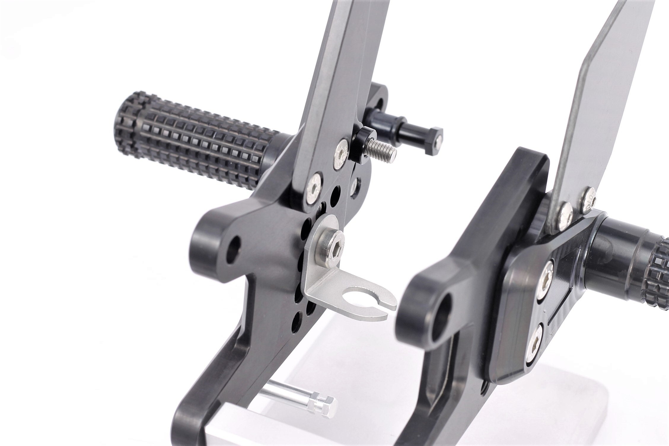 MG-Biketec footrest system with ABE for Honda CBR 600 RR 2007 - 2016