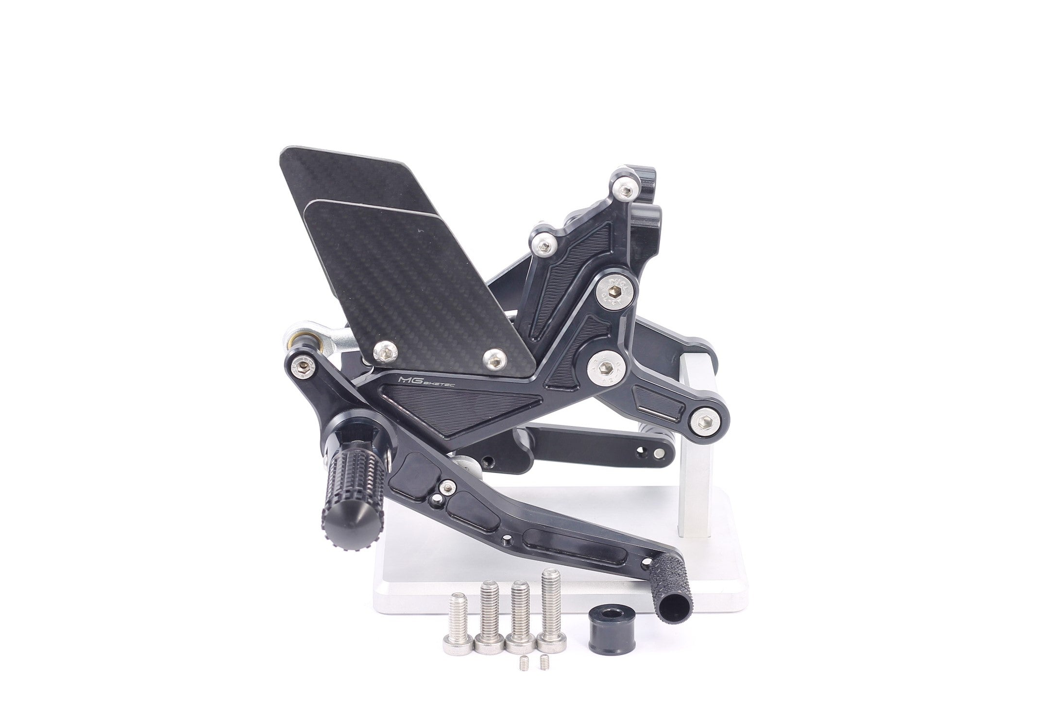 MG Biketec Fußrastenanlage mit ABE für Ducati Streetfighter V4 2020 - 2024