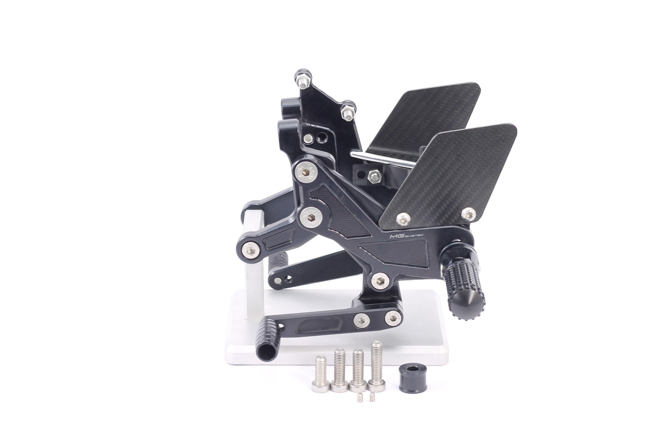 MG Biketec Fußrastenanlage mit ABE für Ducati Streetfighter V4 2020 - 2024