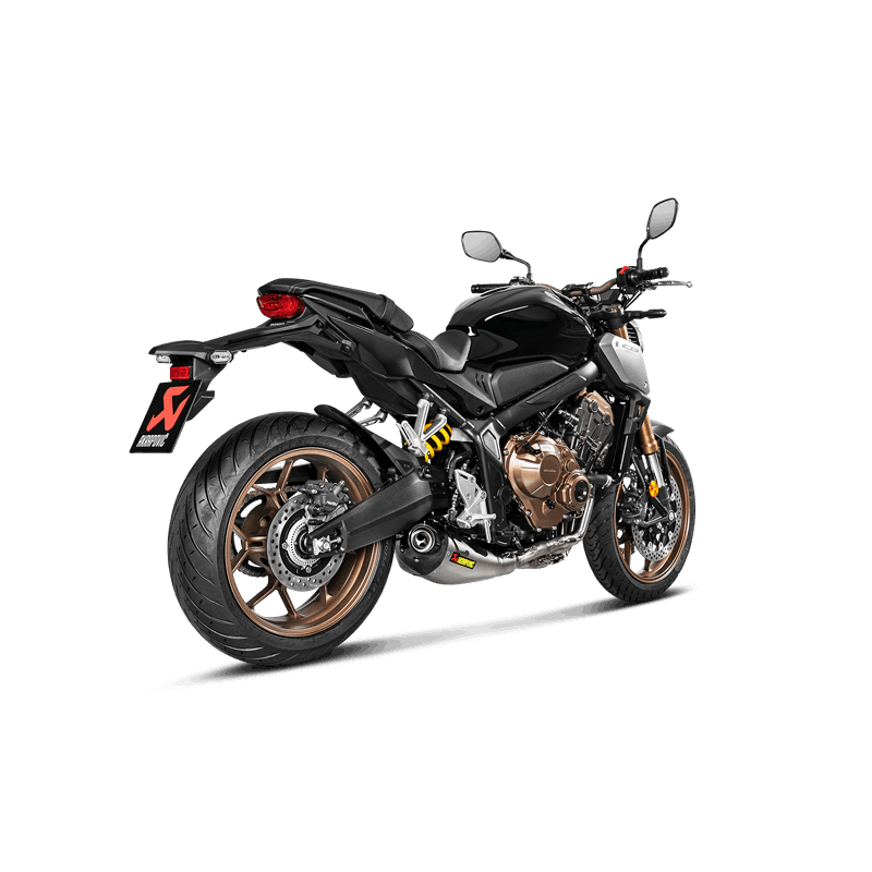AKRAPOVIC RACING LINE (TITANIUM) AUSPUFFANLAGE FÜR HONDA CB650F UND CBR650F 2014-2016 / CB650F UND CBR650F 2017-2018 / CB650R UND CBR650R 2019-2020