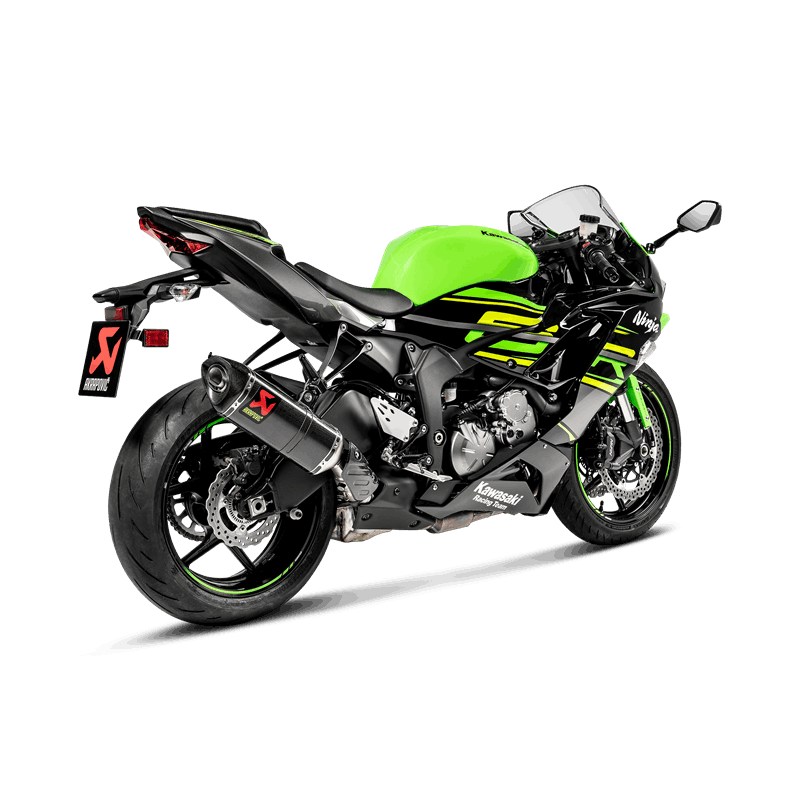 AKRAPOVIC SLIP-ON LINE (CARBON) FÜR KAWASAKI NINJA ZX-6R MODELLJAHR 2009-2012 / ZX-6R 636 MODELLJAHR 2013-2020