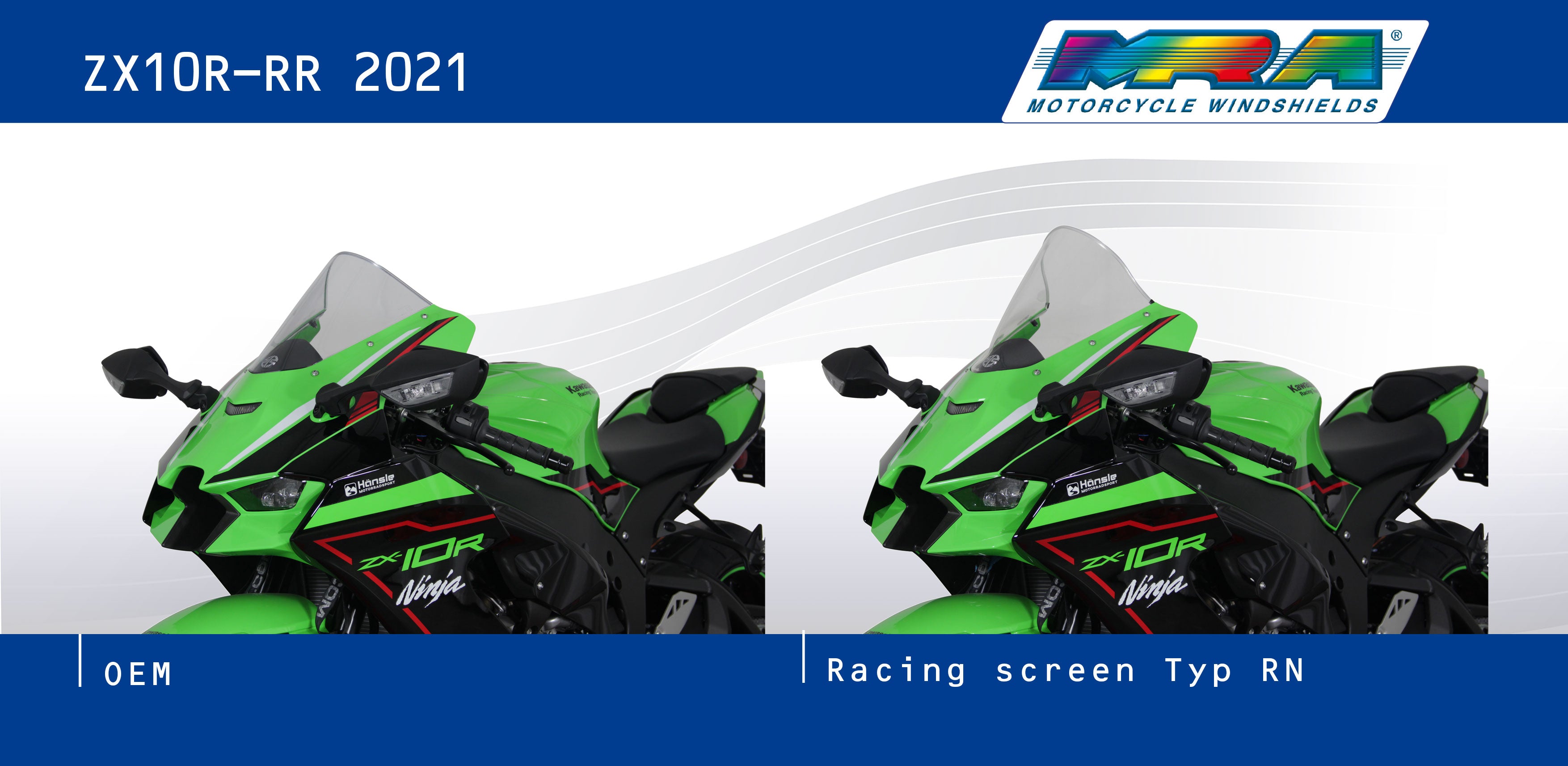ZX 10 R /RR - Ekran wyścigowy "R" 2021- 