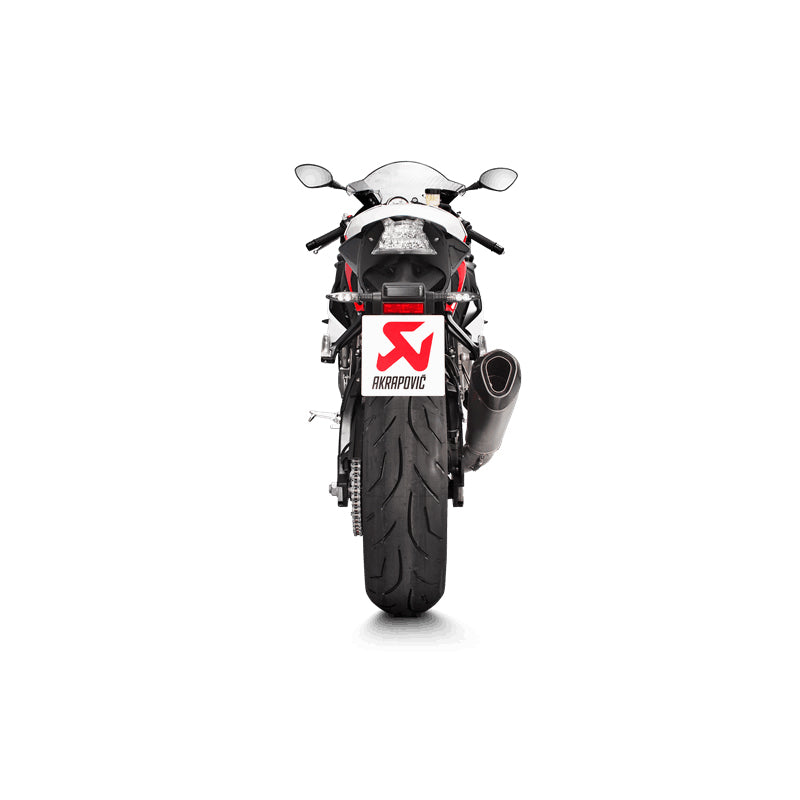 AKRAPOVIC RACING LINE (TITANIUM) AUSPUFFANLAGE FÜR BMW S1000RR MODELLJAHR 2015-2018