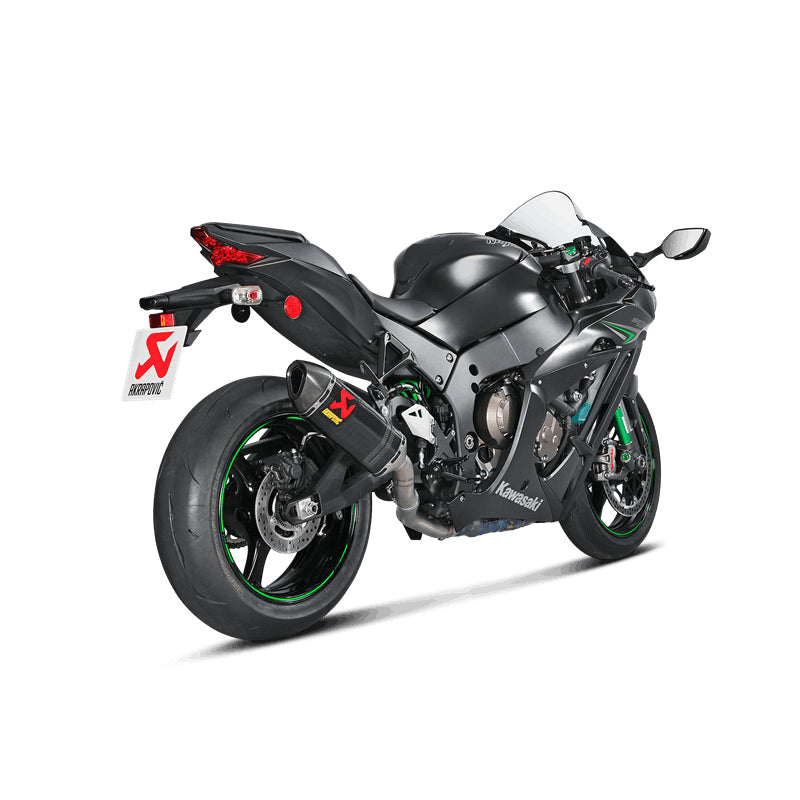 AKRAPOVIC SLIP-ON LINE (CARBON) AUSPUFF FÜR KAWASAKI NINJA ZX-10R, NINJA ZX-10R SE, ZX-10RR