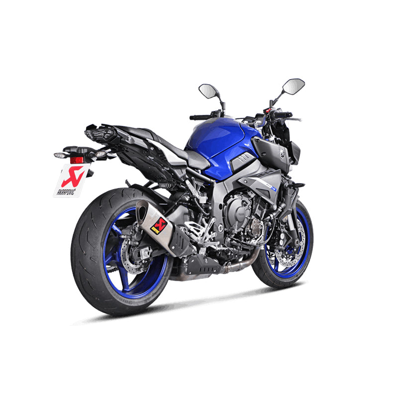 AKRAPOVIC SLIP-ON LINE (TITANIUM) AUSPUFF FÜR YAMAHA MT-10/FZ-10 2016-