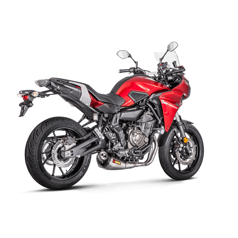 AKRAPOVIC RACING LINE (TITANIUM) MT-07 AUSPUFFANLAGE FÜR YAMAHA MT-07/FZ-07 2014-, TRACER 700 2016-2019, XSR700/XTRIBUTE 2016-